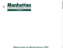 Tablet Screenshot of manhattancrc.org